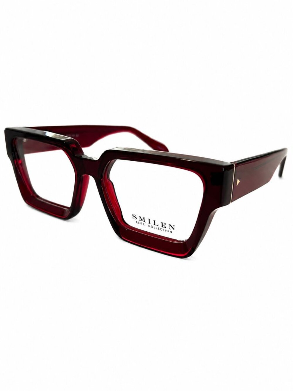 Smilen Elite 28 Burgundy 59-18-150 Eyeglasses Frames